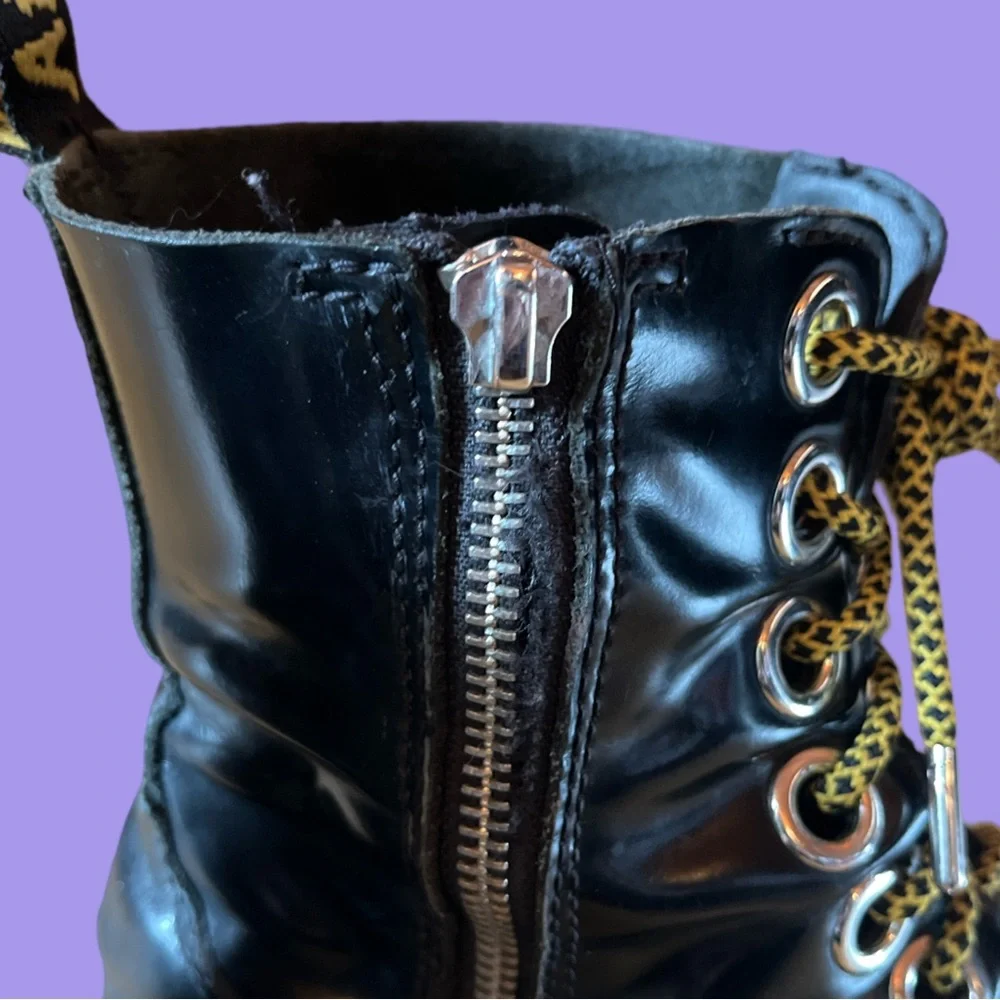 Dr. Martens Black Jadon Max Platform Boots - Picture 6 of 10